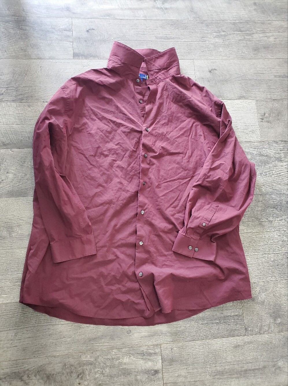 Big And Tall Maroon Apt 9 Dress Shirt